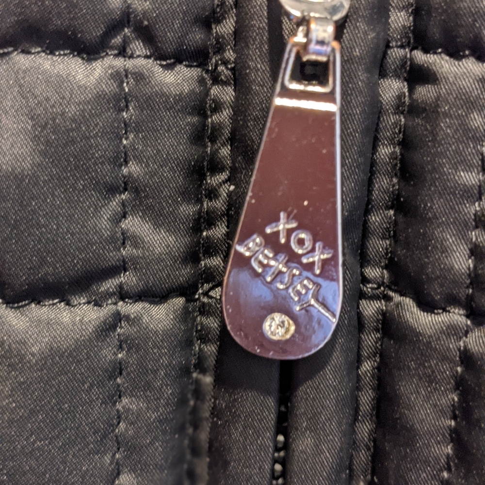 Betsy Johnson Black Jacket Large